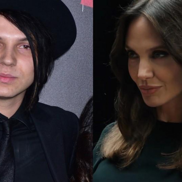 Harry James Thornton i Angelina Jolie
