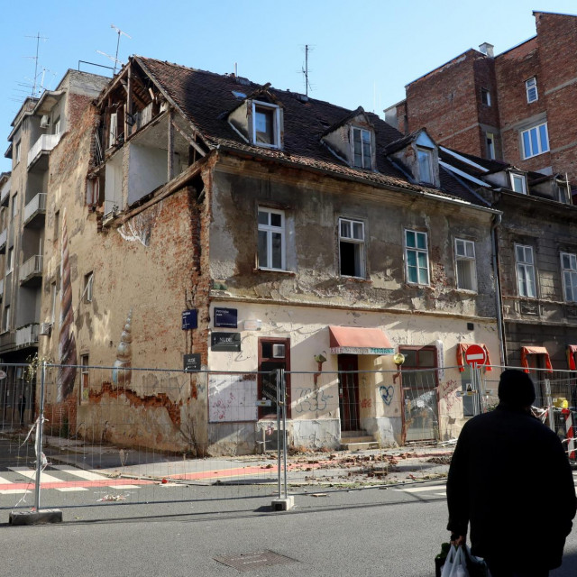 Potres u Zagrebu/Ilustracija
