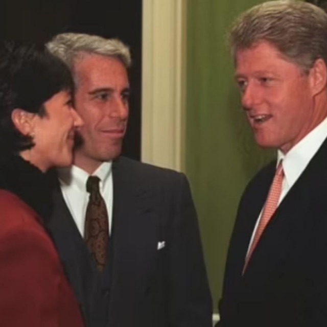 Maxwell, Epstein i Clinton
