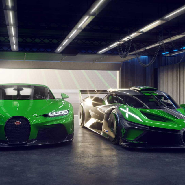 Bugatti Chiron i Bolide
