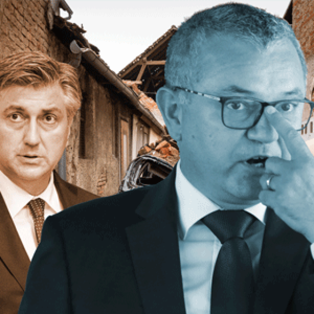 Ministar Darko Horvat (u sredini), Andrej Plenković i Ursula von der Leyen
