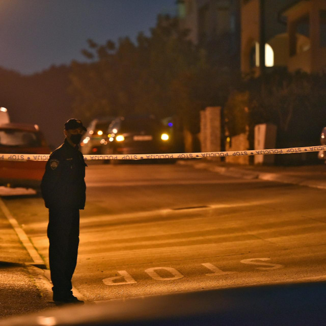 Policijski očevid na Gregovici u Puli
