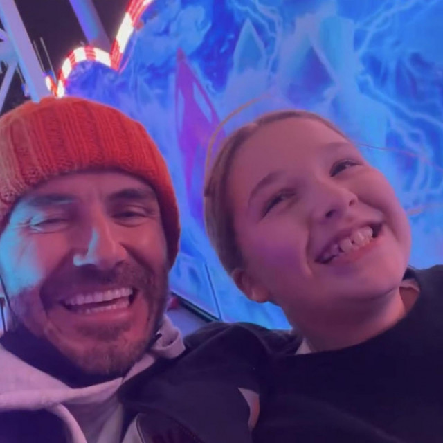 David i Harper Beckham
