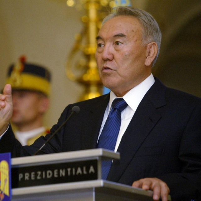 Bivši kazahstanski predsjednik Nursultan Nazarbayev 
