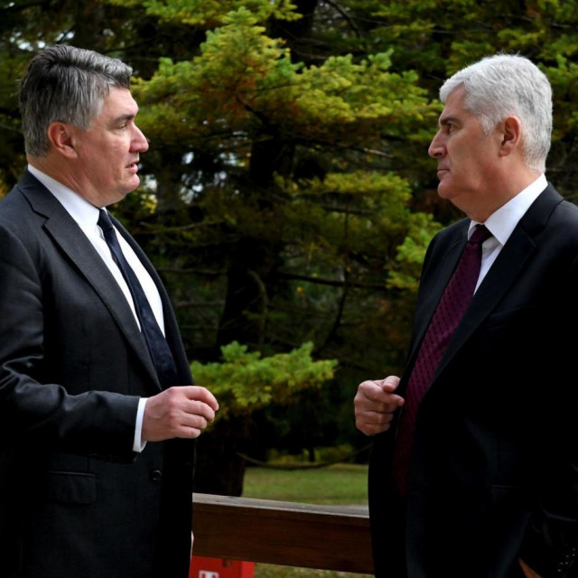 Zoran Milanović i Dragan Čović, arhivska fotografija
