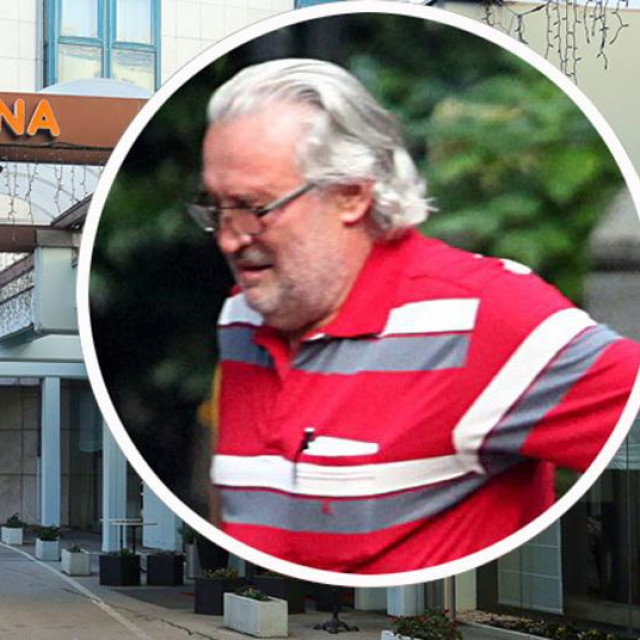 Hotel Laguna u Kranjčevićevoj ulici 29, Milorad Majkić (u krugu)
