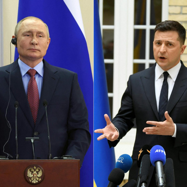 Vladimir Putin i Volodimir Zelenski