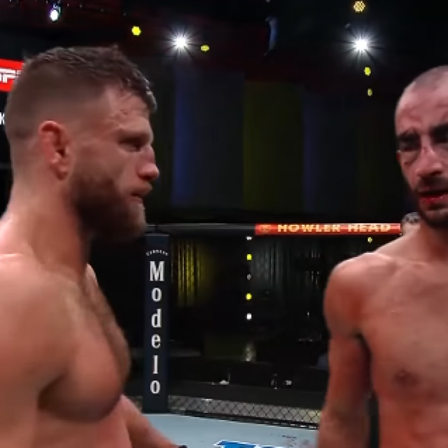 Calvin Kattar i Giga Chikadze