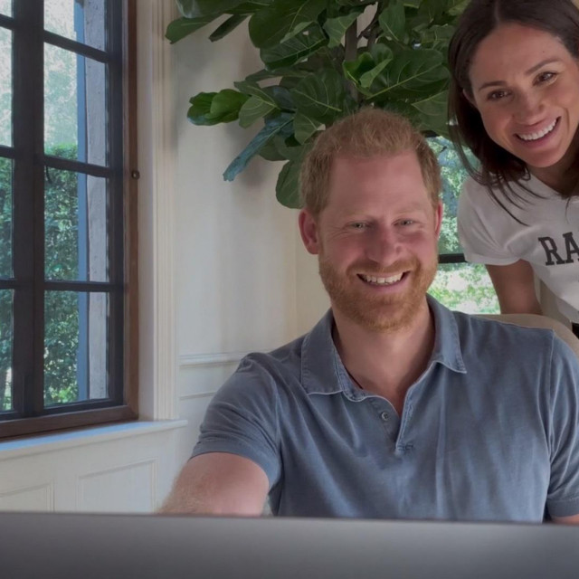 Princ Harry i Meghan Markle
