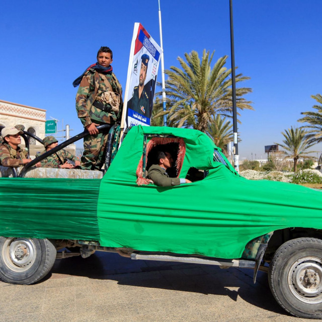 Jemenske snage u Sani
