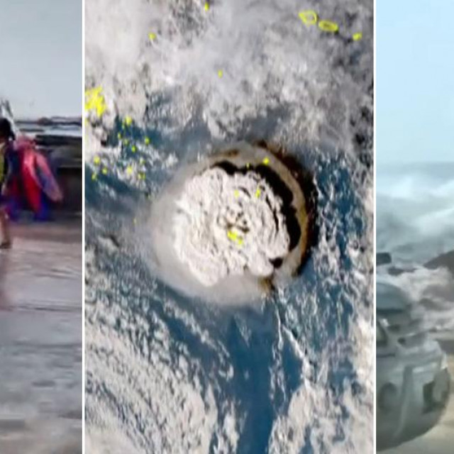 Erupcija vulkana na Tongi i tsunami koji je izazvao
