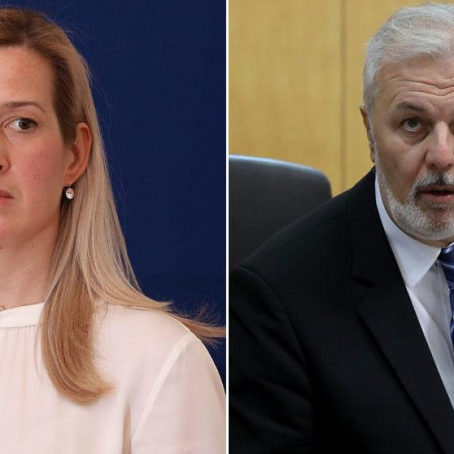 Mirela Ahmetović i Ante Sanader
