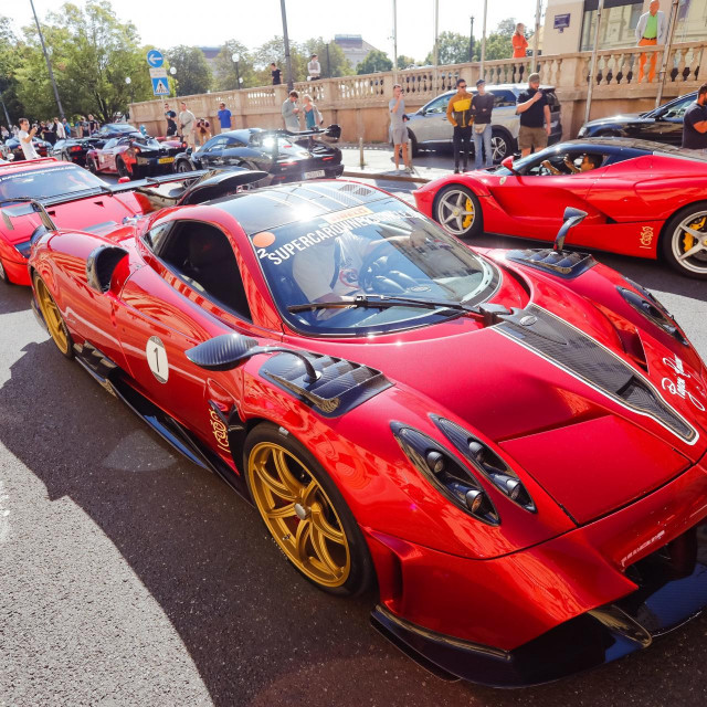 Supercars owners circle u Zagrebu prije odlaska na turneju prema Jadranu 2021.
