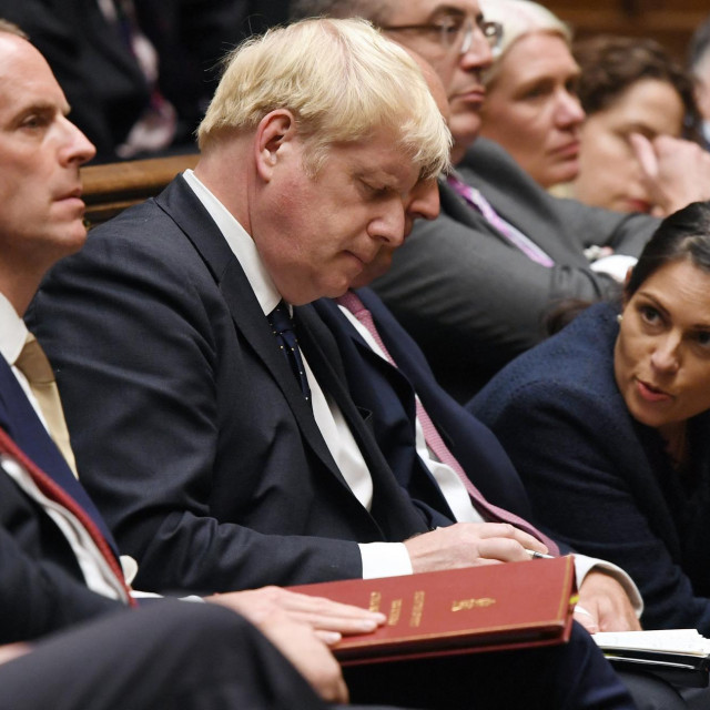 Dominic Raab i Boris Johnson