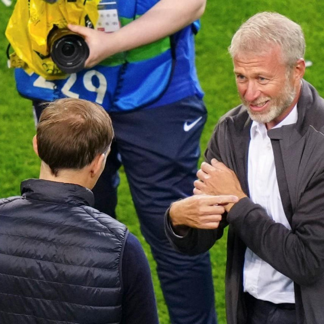 Thomas Tuchel i Roman Abramovič 
