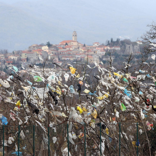 pogled na grad Kastav
