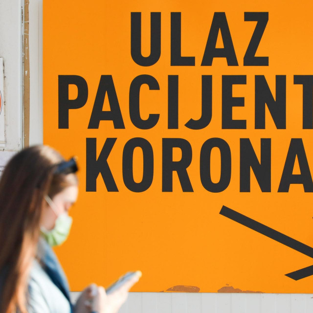 Testiranje građana PCR testom na covid-19 u Hrvatskom zavodu za javno zdravstvo (arhiva)
