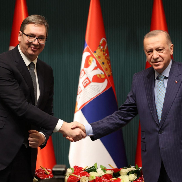Recep Tayyip Erdogan i Aleksandar Vučić
