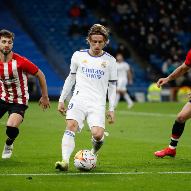 Luka Modrić zabio je Athleticu u nedavnom finalu španjolskog Superkupa
