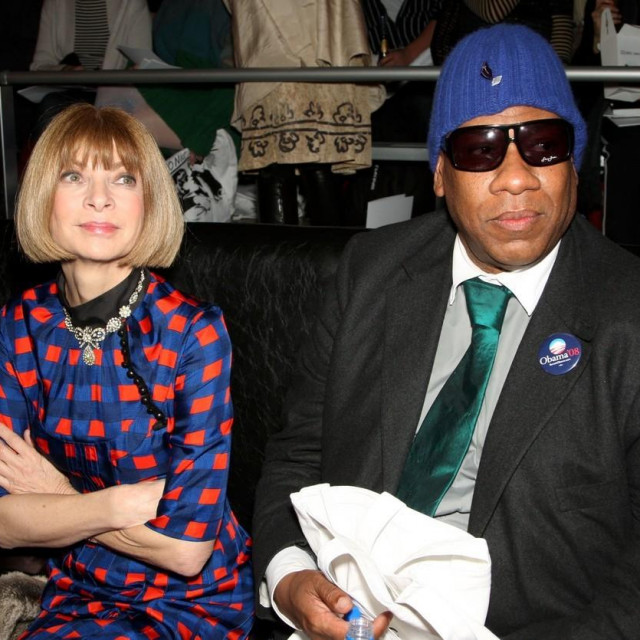 Anna Wintour, Andre Leon Talley
