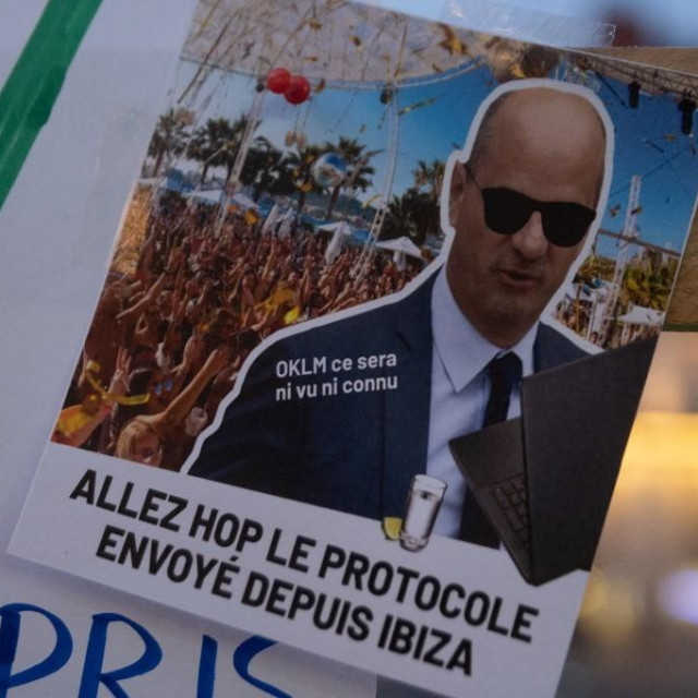 Prosvjed protiv Blanquerove odluke.
