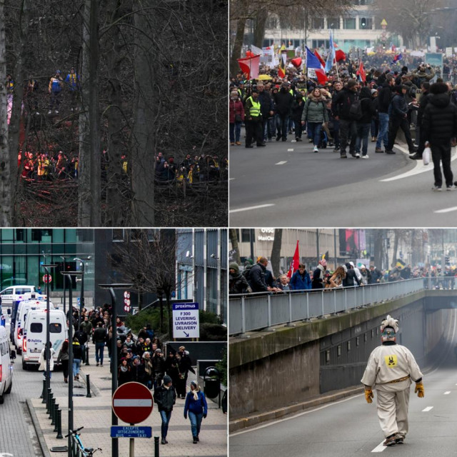 Prosvjedi u Bruxellesu
