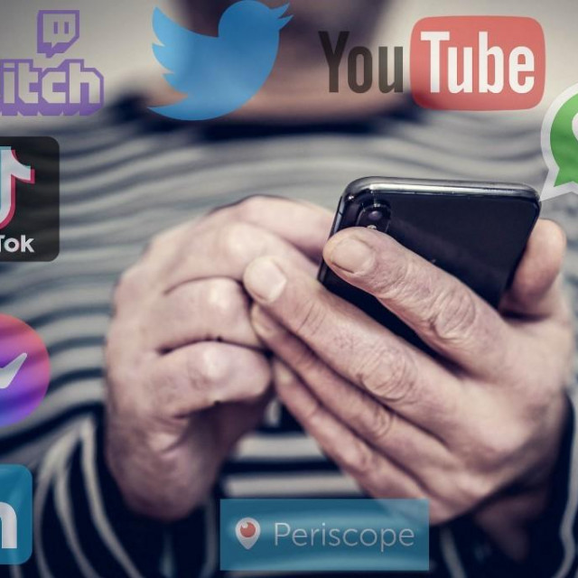 Ovisnost o pametnim telefonima; ilustracija
