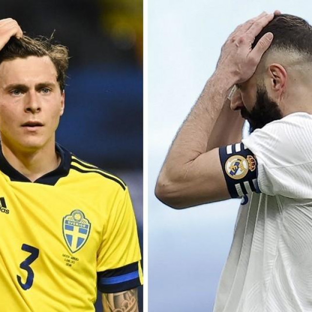 Victor Lindelof i Karim Benzema