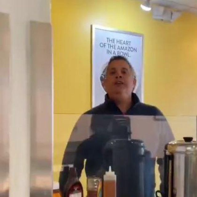 Snimka divljanja Jamesa Iannazzonea
