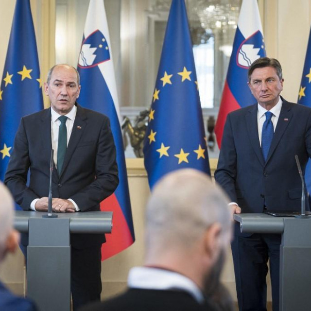 Janez Janša i Borut Pahor
