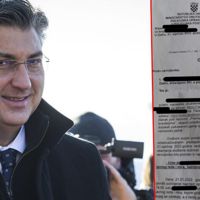 Andrej Plenković, optužni prijedlog