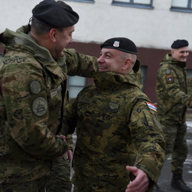 Doček 8. HRVCON-a iz NATO aktivnosti u Poljskoj
