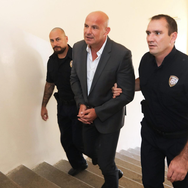 Osumnjičeni Dragan Baković-Bambur, 2019. godine
