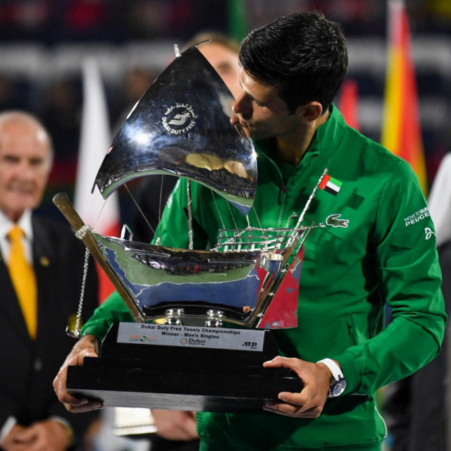 Đoković je turnir u Dubaiju do sada osvojio pet puta
