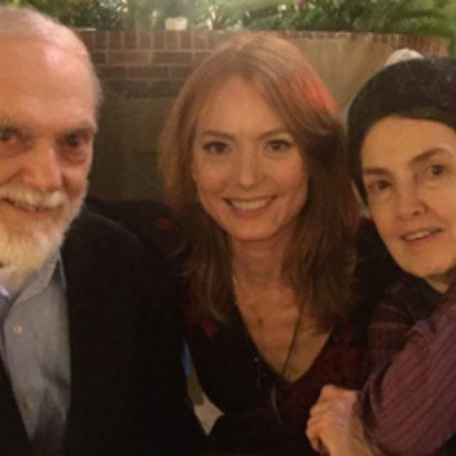 Alicia Witt s roditeljima
