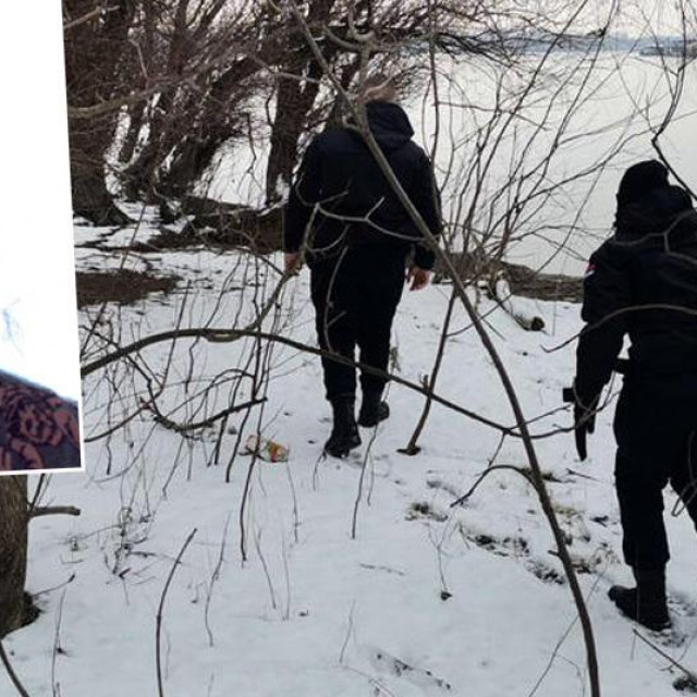 Matej Periš i pripadnici MUP-a Srbije koji pretražuju Veliki ratni otok
