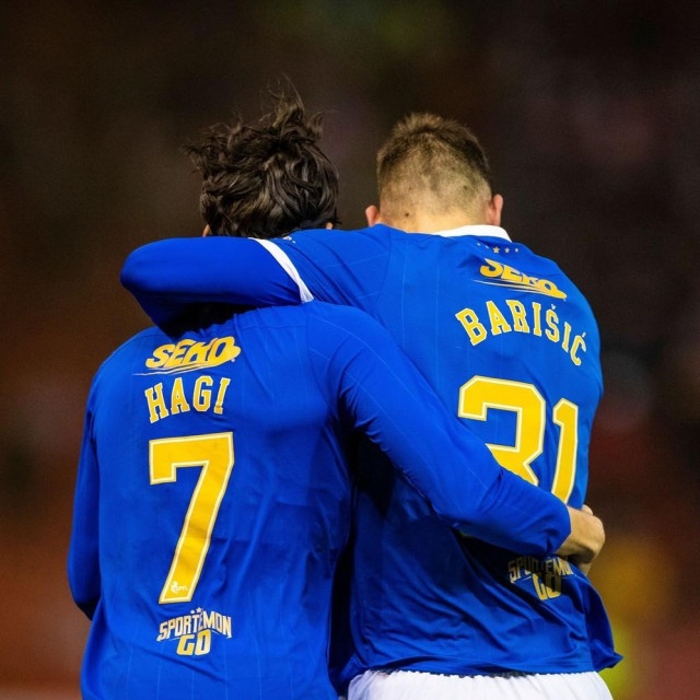 Borna Barišić je bio asistent u pobjedi svojih Rangersa
