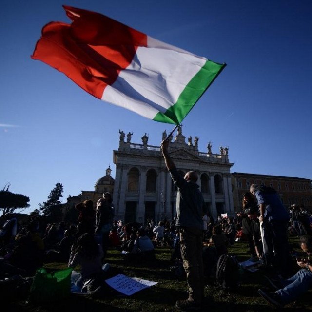 Prosvjed u Italiji