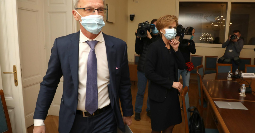 Boris Vujčić i Sandra Švaljek