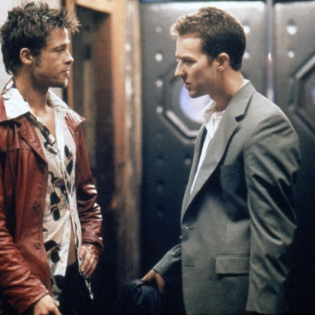 Brad Pitt i Edward Norton u filmu ”Fight Club”
