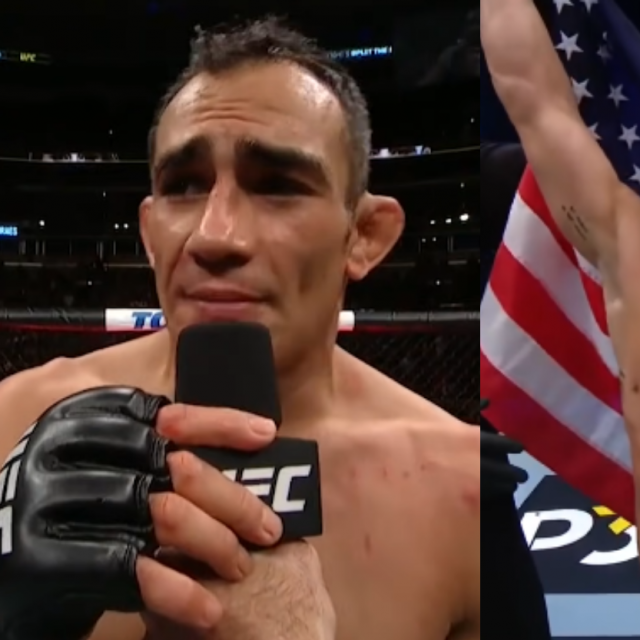 Tony Ferguson i Michael Chandler
