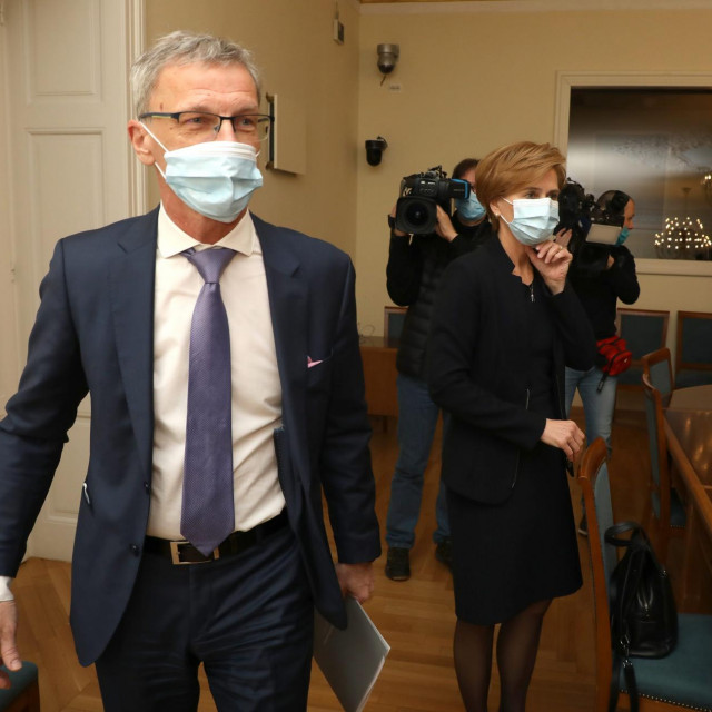 Boris Vujčić i Sandra Švaljek
