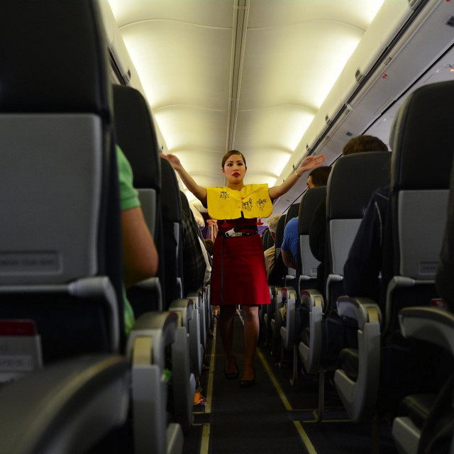 Stjuardesa/Ilustracija
