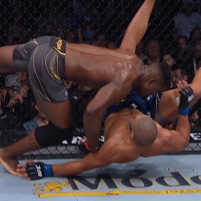 Francis Ngannou i Ciryl Gane
