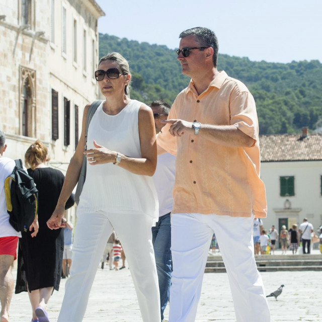 Tihomir Orešković sa suprugom
