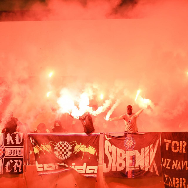 Torcida na Šubićevcu

