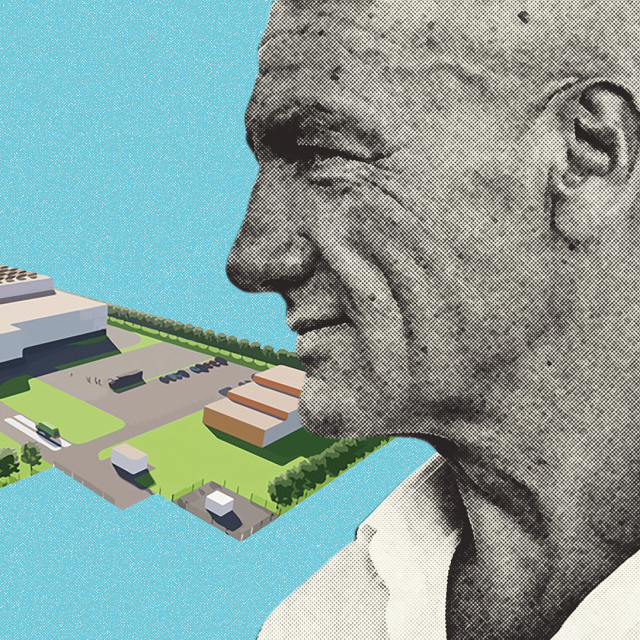 Tomislav Tomšević, buduća sortirnica otpada i Petar Pripuz
