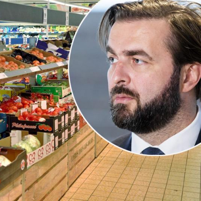 Ilustracija dućana i ministar Tomislav Ćorić
