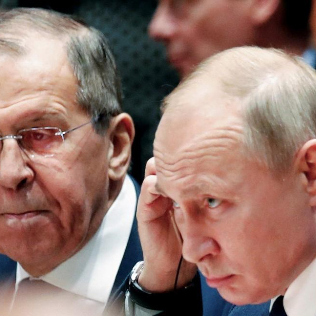 Sergej Lavrov i Vladimir Putin