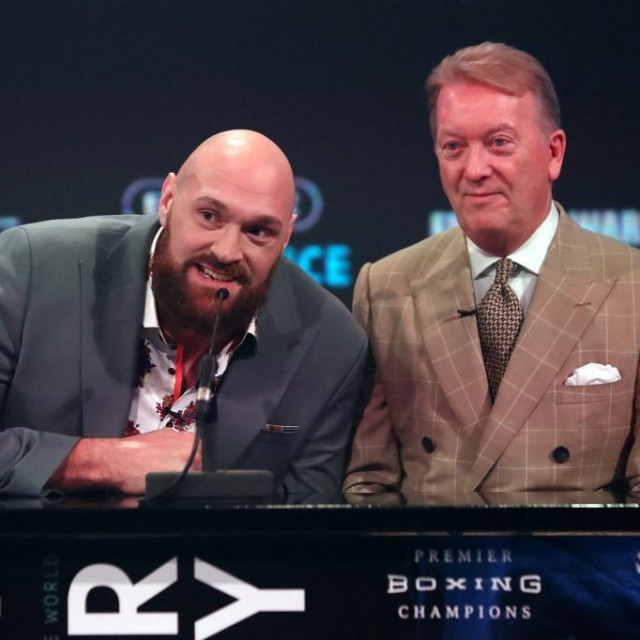Tyson Fury i Frank Warren
